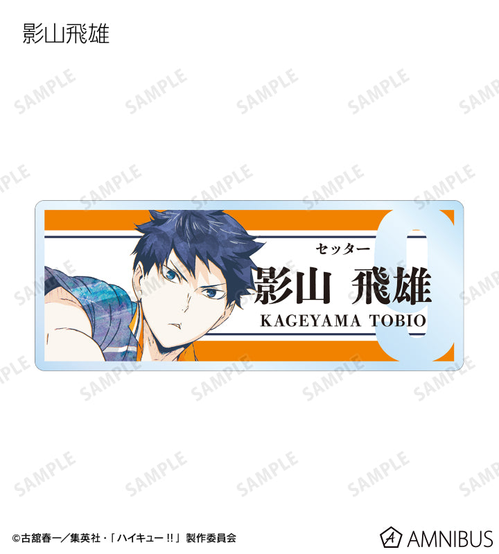 「HAIKYUU!!」 Trading Ani-Art Acrylic Nameplate Vol. 3