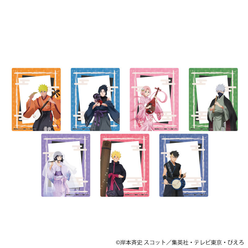 「NARUTO & BORUTO」 Acrylic Card 03/Wagakki ver.