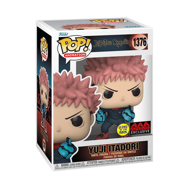 FUNKO POP! Animation Jujutsu Kaisen 「YUJI ITADORI WITH DIVERGENT FISTS」