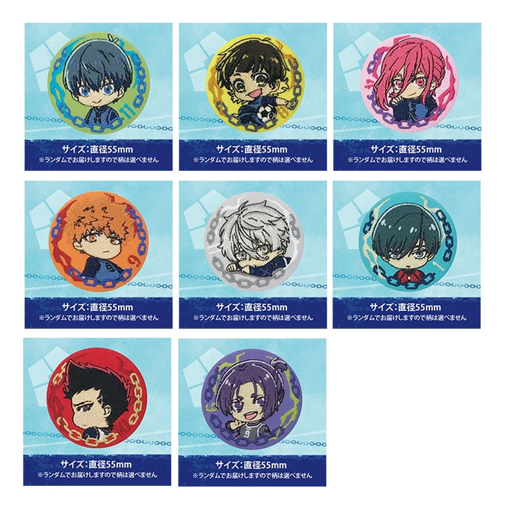 「BLUE LOCK」 Embroidery Can Badge