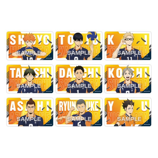 「HAIKYUU!!」 Deco Sticker Collection Vol.4