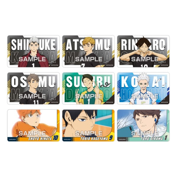 「HAIKYUU!!」 Deco Sticker Collection Vol.4