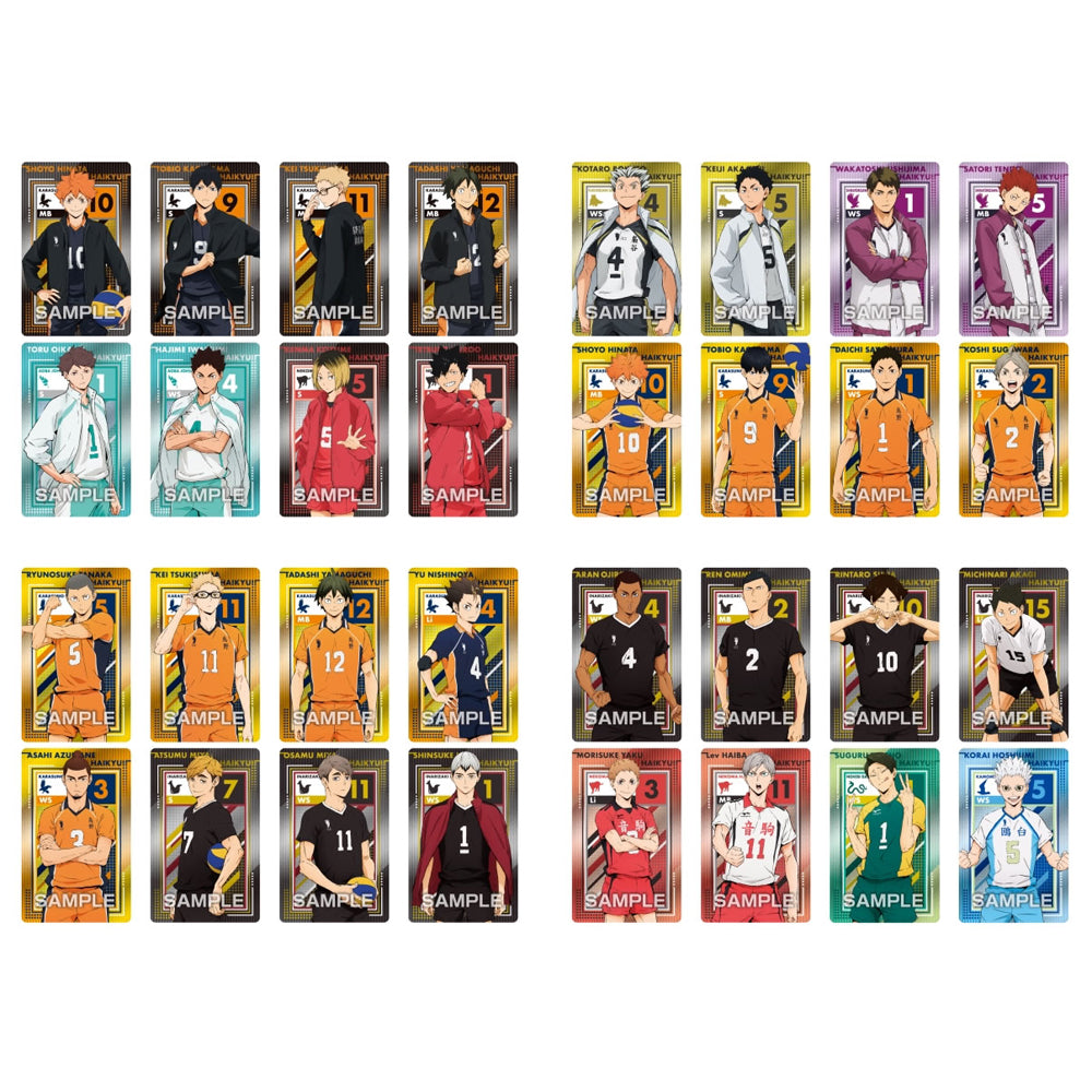 「HAIKYUU!!」 Metallic Card Collection