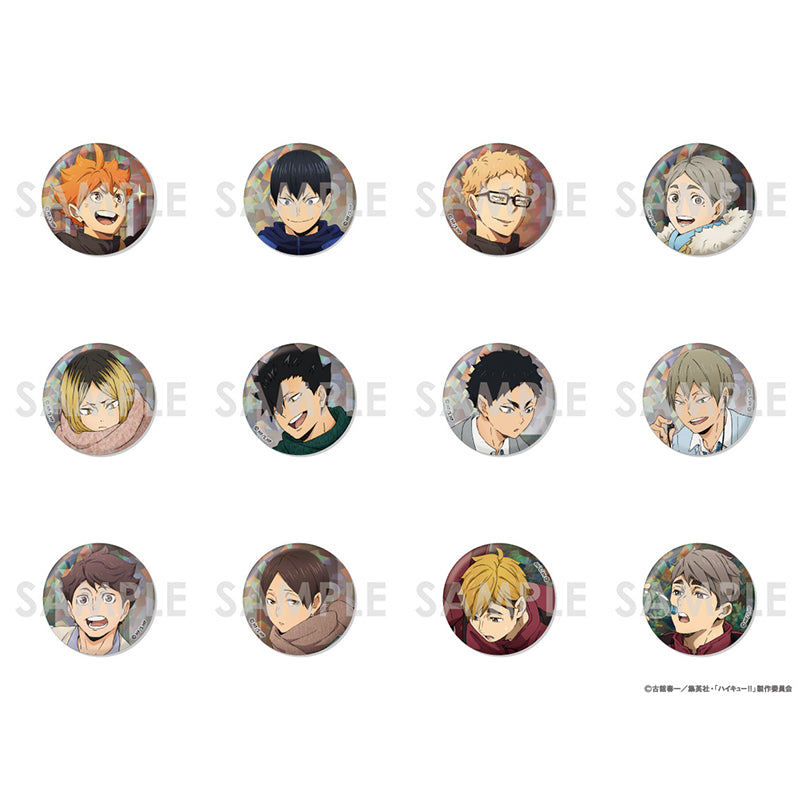 「HAIKYUU!!」 Trading Hologram Can Badge - One Fine Day!
