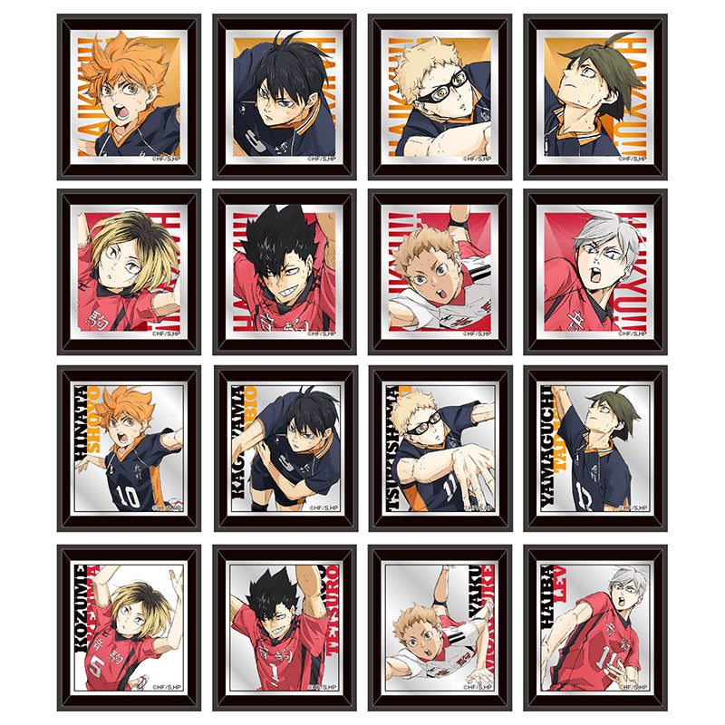 「HAIKYUU!!」 Trading Frame Magnet Mirrors Theater Edition Action Visuals