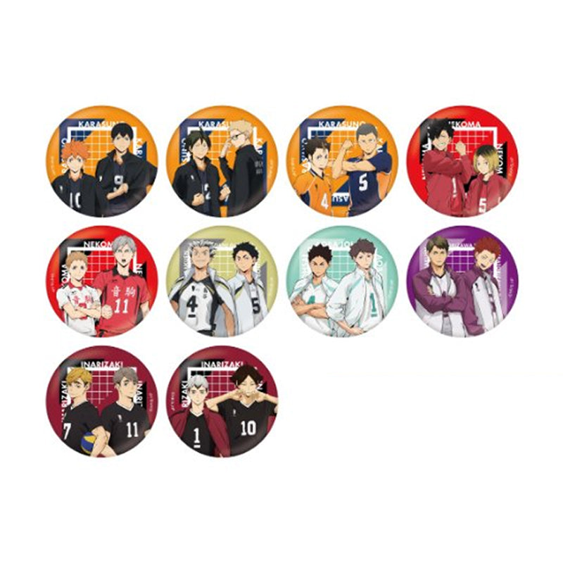 「HAIKYUU!!」 Nationwide Expedition High School Trading Can Badge
