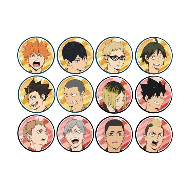 「HAIKYUU!!」 Nationwide Expedition Trading Can Badge Set A