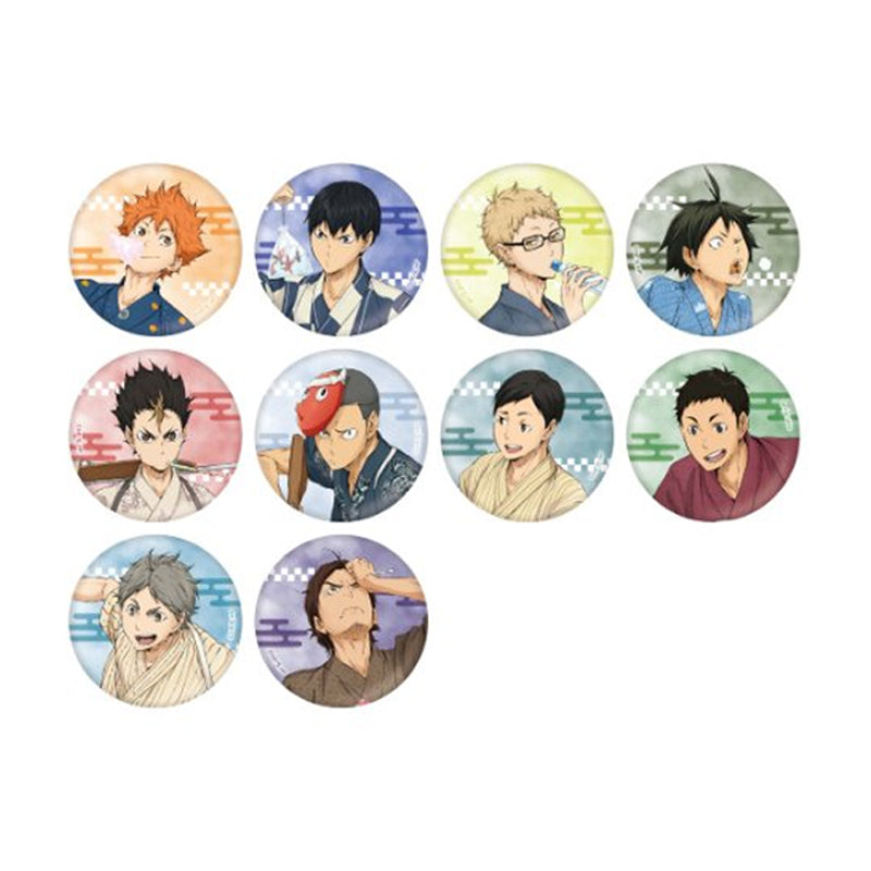 「HAIKYUU!!」 Nationwide Expedition Yukata Trading Can Badge