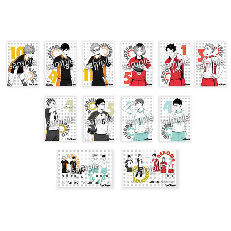 「HAIKYUU!!」 Portrait Style A5 Postcard