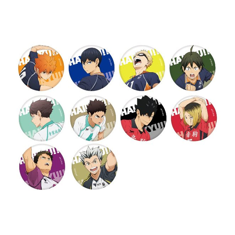 「HAIKYUU!!」 Nationwide Expedition Season 4 Event Copyright Trading Can Badge