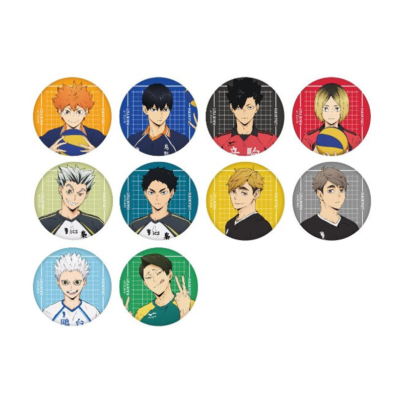 「HAIKYUU!!」 Nationwide Expedition Season 4 Generic Copyright A Trading Can Badge