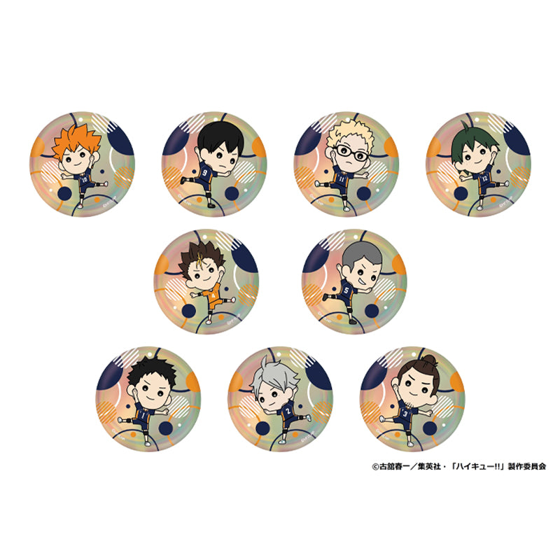 「HAIKYUU!!」 Tasukko Karasuno High School Trading Aurora Can Badge