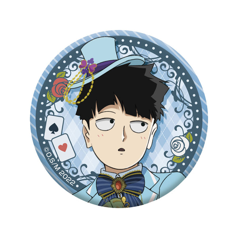 「MOB PSYCHO 100 III」 New Illustration Can Badge Collection "Alice in Wonderland Ver."