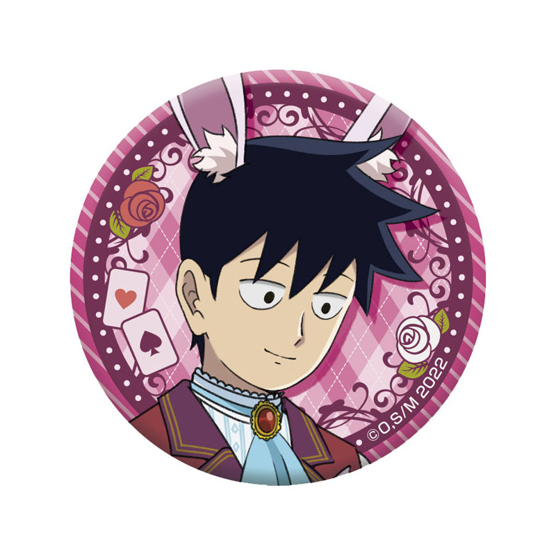 「MOB PSYCHO 100 III」 New Illustration Can Badge Collection "Alice in Wonderland Ver."