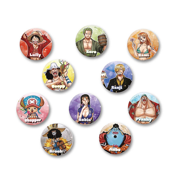 「ONE PIECE」 10th PARTY! Matte Can Badge