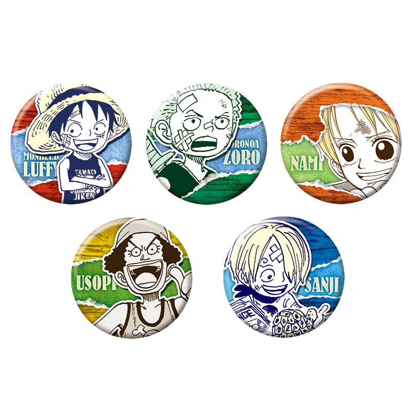 「ONE PIECE」 Collection Can Badge 「Childhood」 2nd Edition