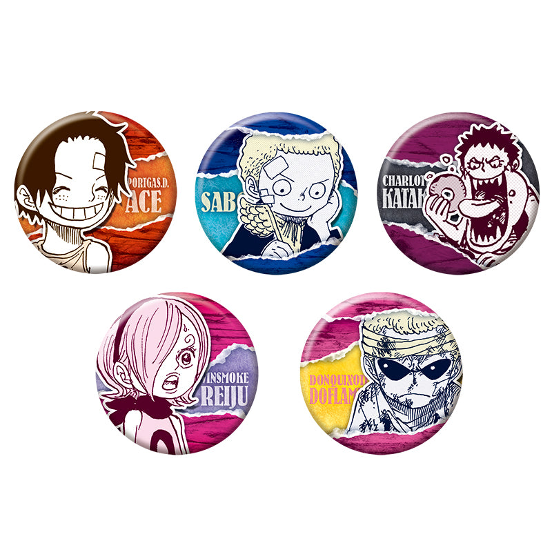 「ONE PIECE」 Collection Can Badge 「Childhood」 2nd Edition
