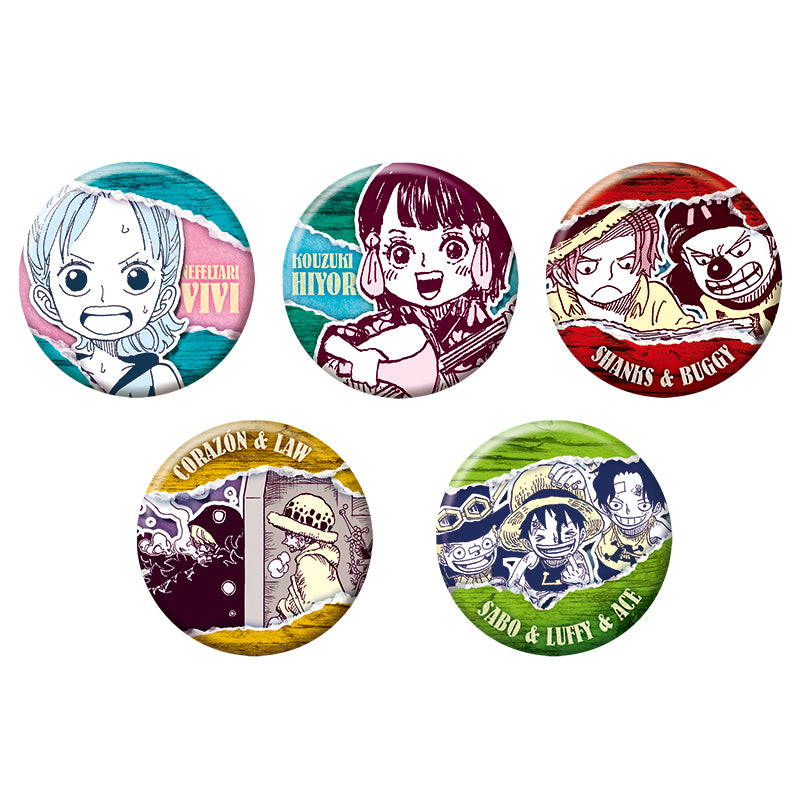 「ONE PIECE」 Collection Can Badge 「Childhood」 2nd Edition