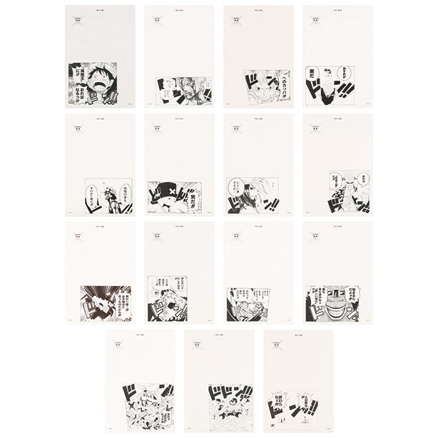 「ONE PIECE」 Sound Effect Postcard Collection