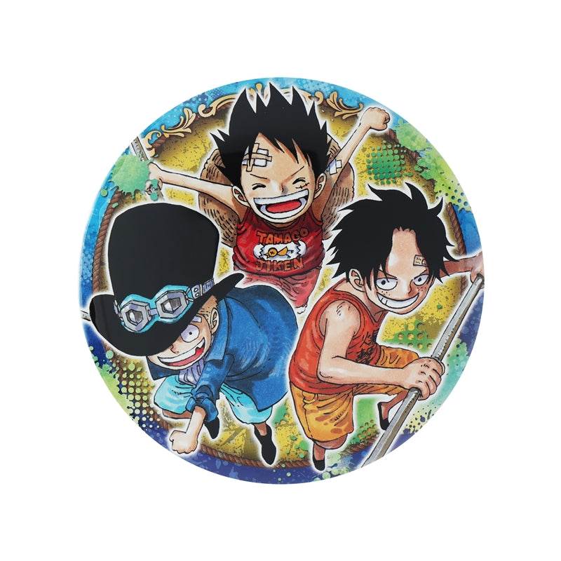 「ONE PIECE」 Collection Can Badge BIG Strongest Trio Version