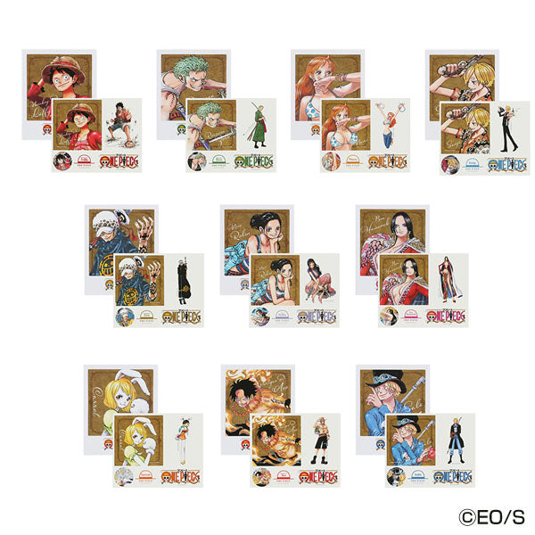 「ONE PIECE」 Photo Card & Sticker Collection First Edition