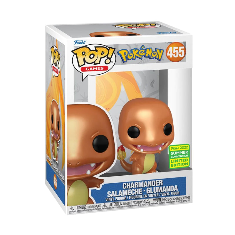 FUNKO POP! Games Pokémon 「CHARMANDER METALLIC」