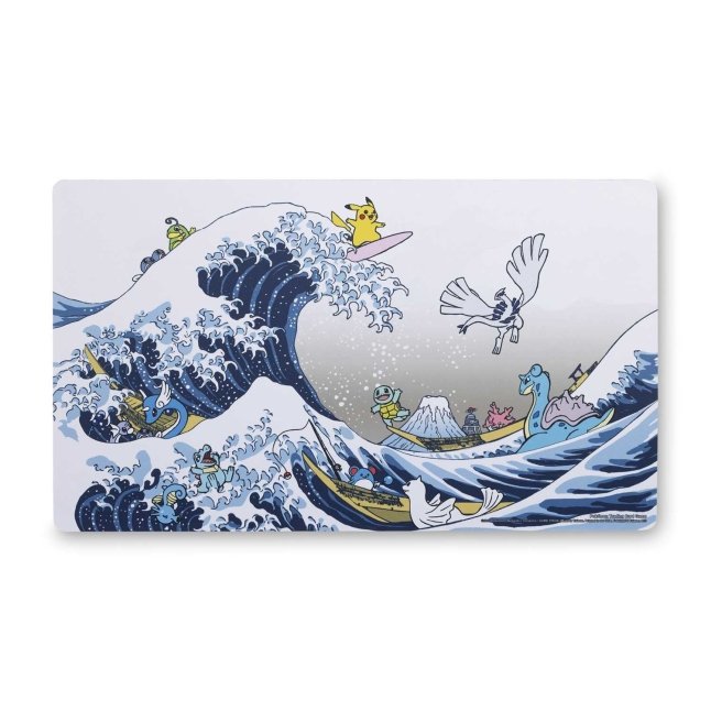 Pokémon Card Game Playmat ｢Great Wave Pikachu & Friends｣ – Pipi 