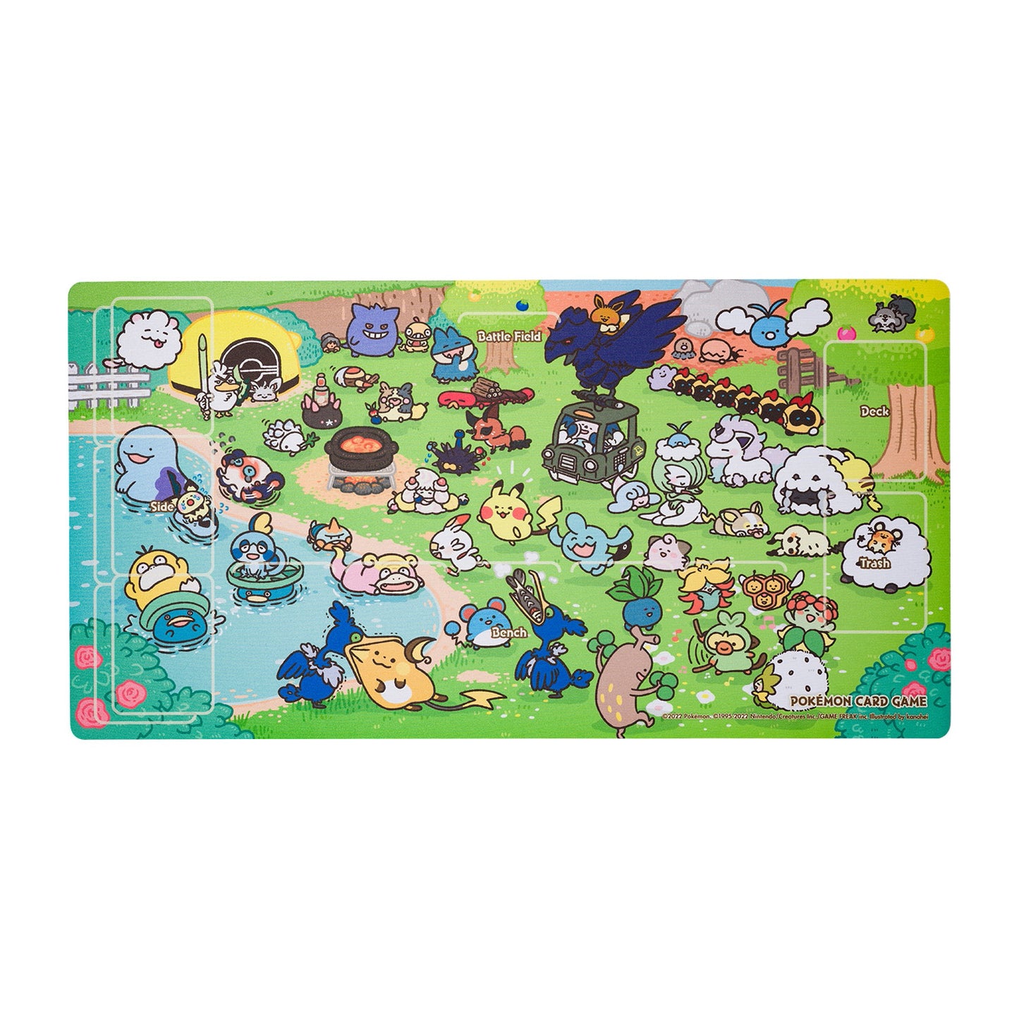 Pokémon Card Game Playmat 「Pokémon Yurutto」