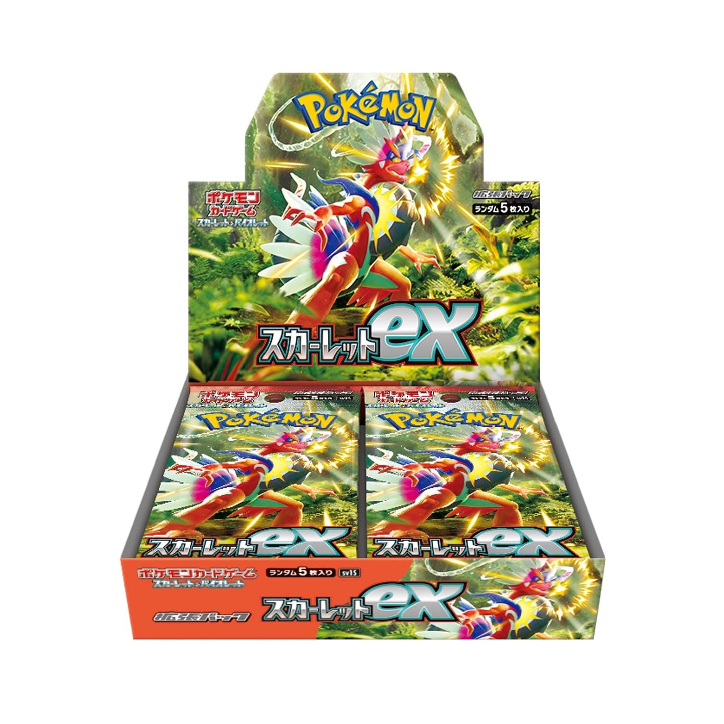 「sv1S」 Pokémon Card Game SCARLET & VIOLET - 「SCARLET ex」 Booster Box