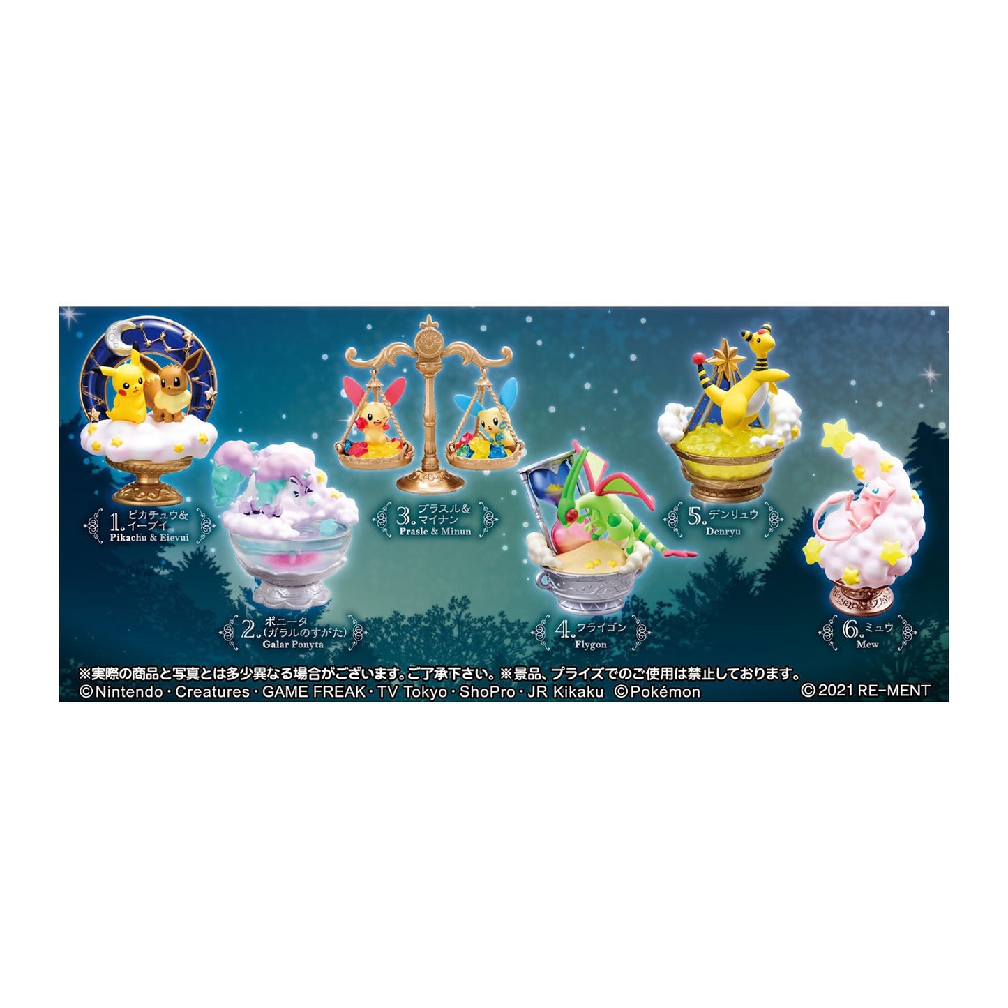 Re-Ment Pokemon Blind Box 「STARRIUM SERIES COLLECTION」
