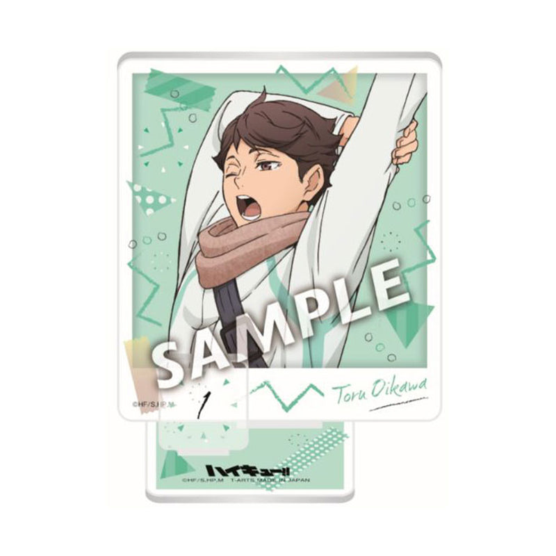 「HAIKYUU!!」 Morning Training ZOOMY Acrylic Stand Toru Oikawa