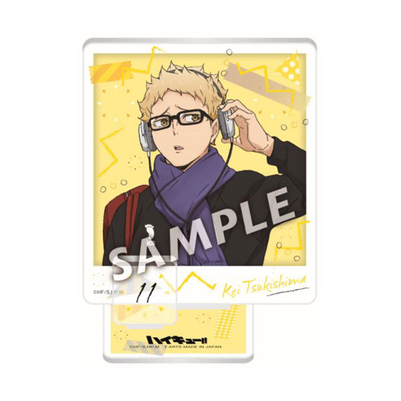 「HAIKYUU!!」 Morning Training ZOOMY Acrylic Stand Kei Tsukishima
