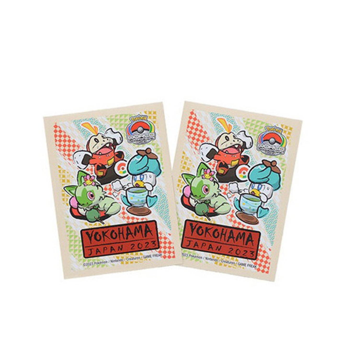Pokémon Yokohama World Championships 2023 Sleeves 「PALDEA STARTERS」