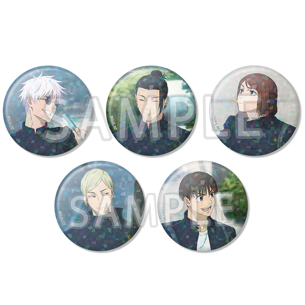 「JUJUTSU KAISEN」 Hidden Inventory/Premature Death Arc Holographic Trading Can Badge