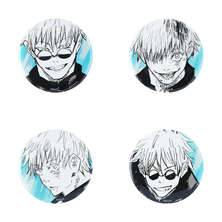 「JUJUTSU KAISEN」 4-Piece Can Badge Set – EMOTIONS: Satoru Gojo