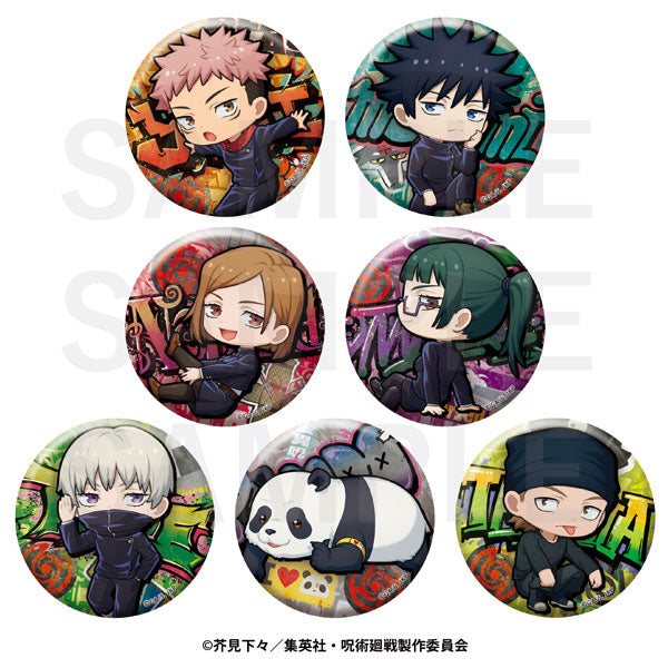 「JUJUTSU KAISEN」 Tokyu Group Trading Can Badge Chibi ver.A