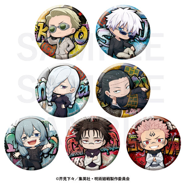 「JUJUTSU KAISEN」 Tokyu Group Trading Can Badge Chibi ver.B