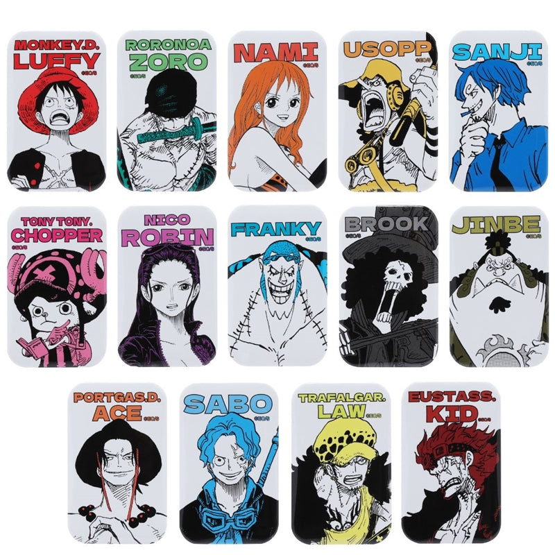 「ONE PIECE」 Square Can Badge Collection (with Stand) 1st Edition
