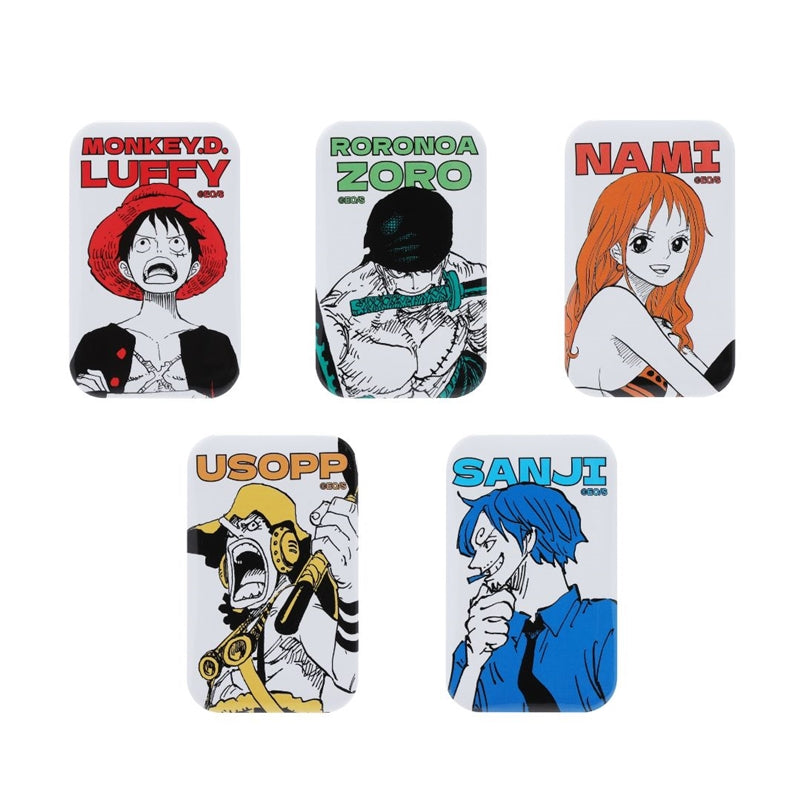 「ONE PIECE」 Square Can Badge Collection (with Stand) 1st Edition