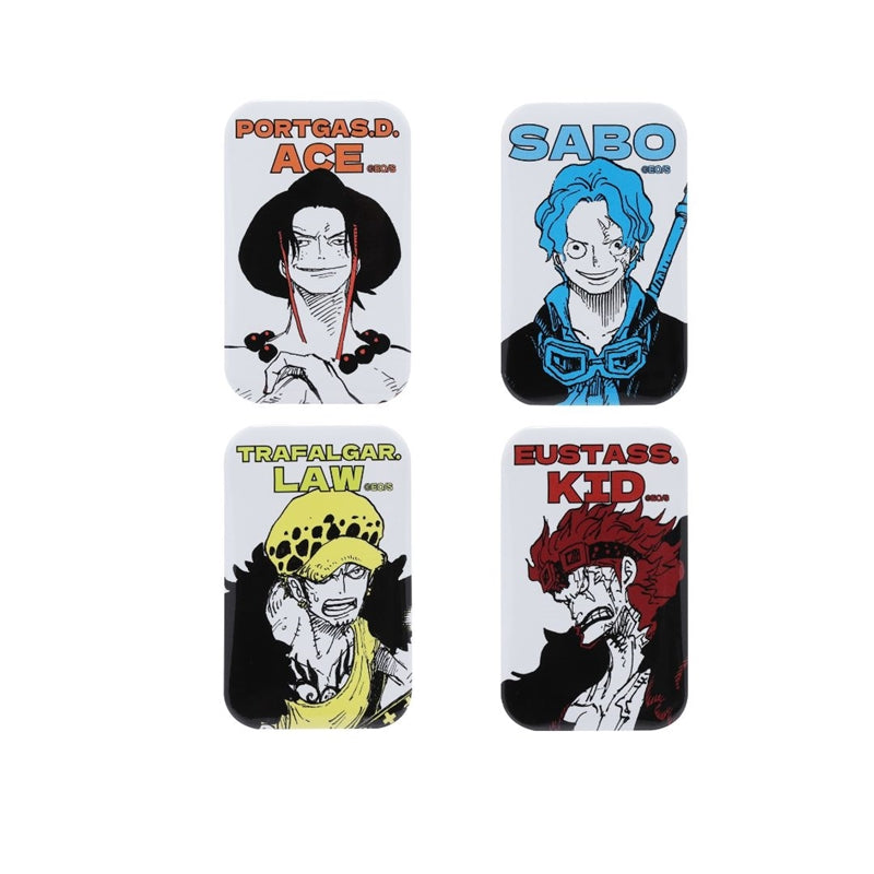 「ONE PIECE」 Square Can Badge Collection (with Stand) 1st Edition