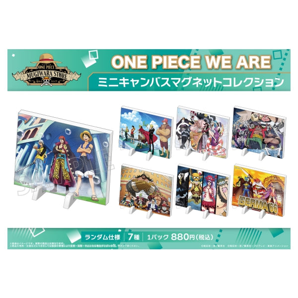 「ONE PIECE」 WE ARE Mini Canvas Magnet Collection