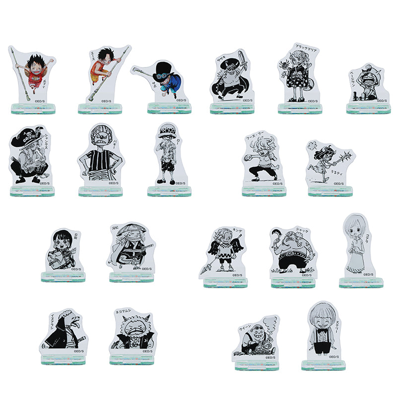 ｢ONE PIECE｣ Acrylic Mini Figure The Childhood of the OP Characters Fourth Edition