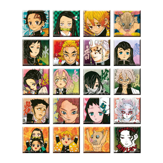 ｢DEMON SLAYER｣ Square Can Badge Collection Alternate Color Ver.1