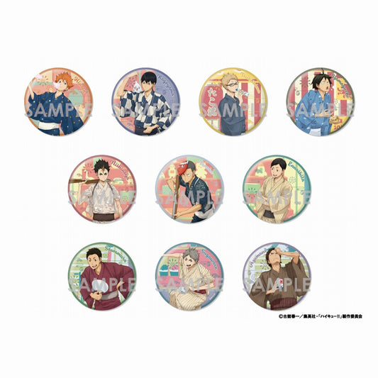 ｢HAIKYUU!!｣ Trading BIG Can Badge - Yukata Ver.