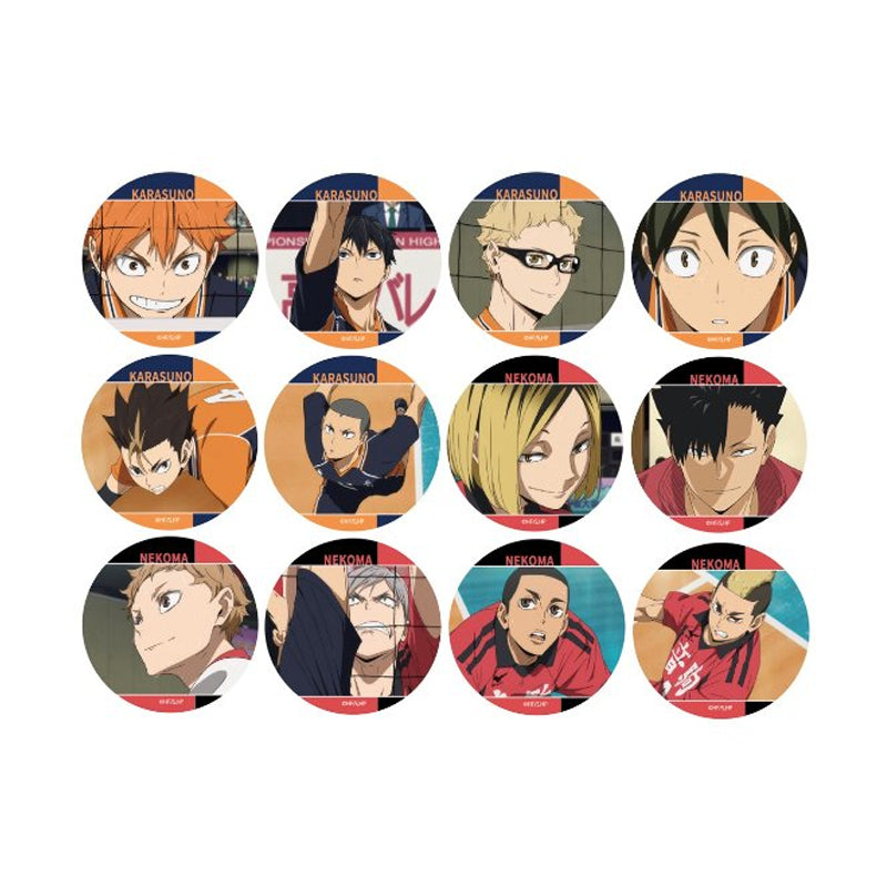 ｢HAIKYUU!!｣ Nationwide Expedition Movie Scene Photo Trading Can Badge