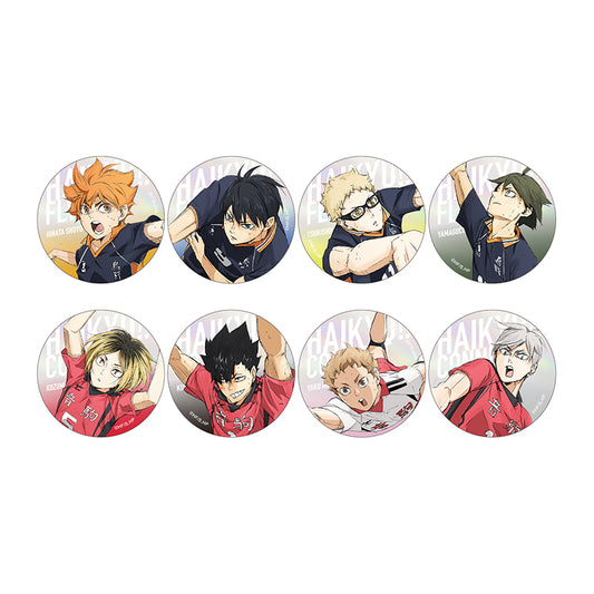 ｢HAIKYUU!!｣ Trading Can Badges Aurora Ver. Theater Edition Action Visuals