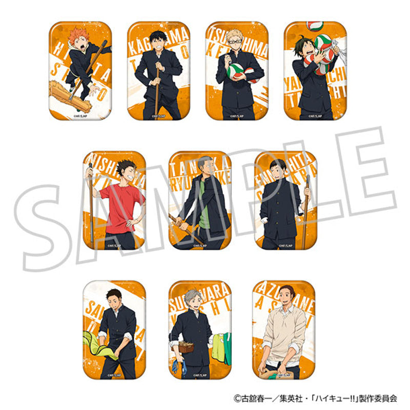 ｢HAIKYUU!!｣ Square Can Badge Collection