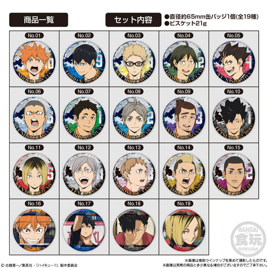 ｢HAIKYUU!!｣ The Dumpster Battle Movie Can Badge