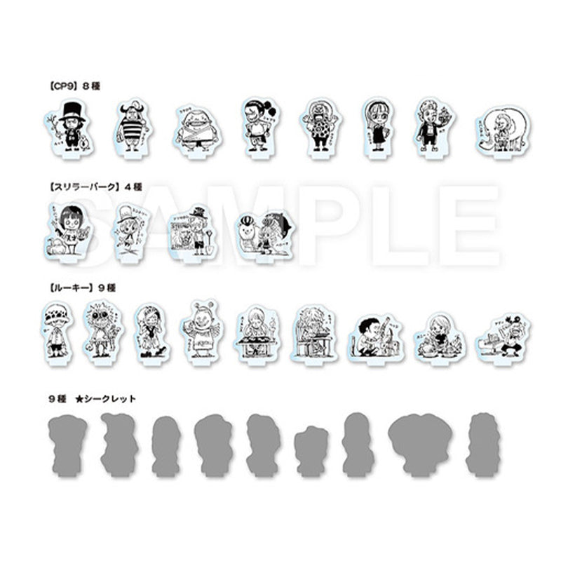 ｢ONE PIECE｣ Acrylic Mini Figure The Childhood of the OP Characters First Edition