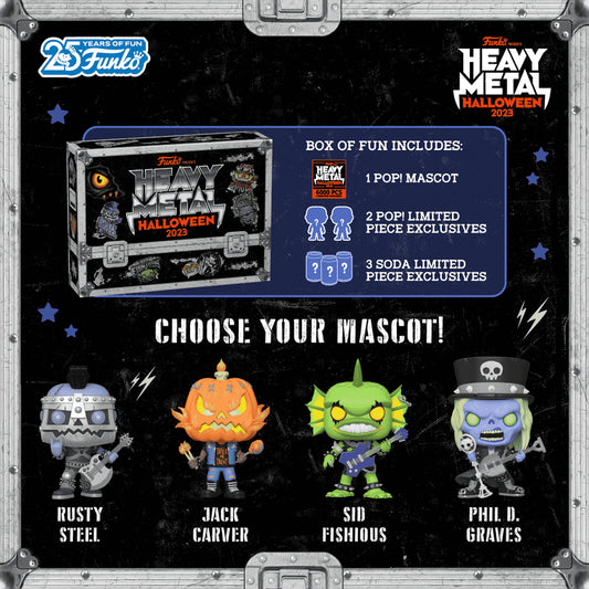 FUNKO POP! Heavy Metal Halloween Box of Fun 2023 ｢JACK CARVER｣